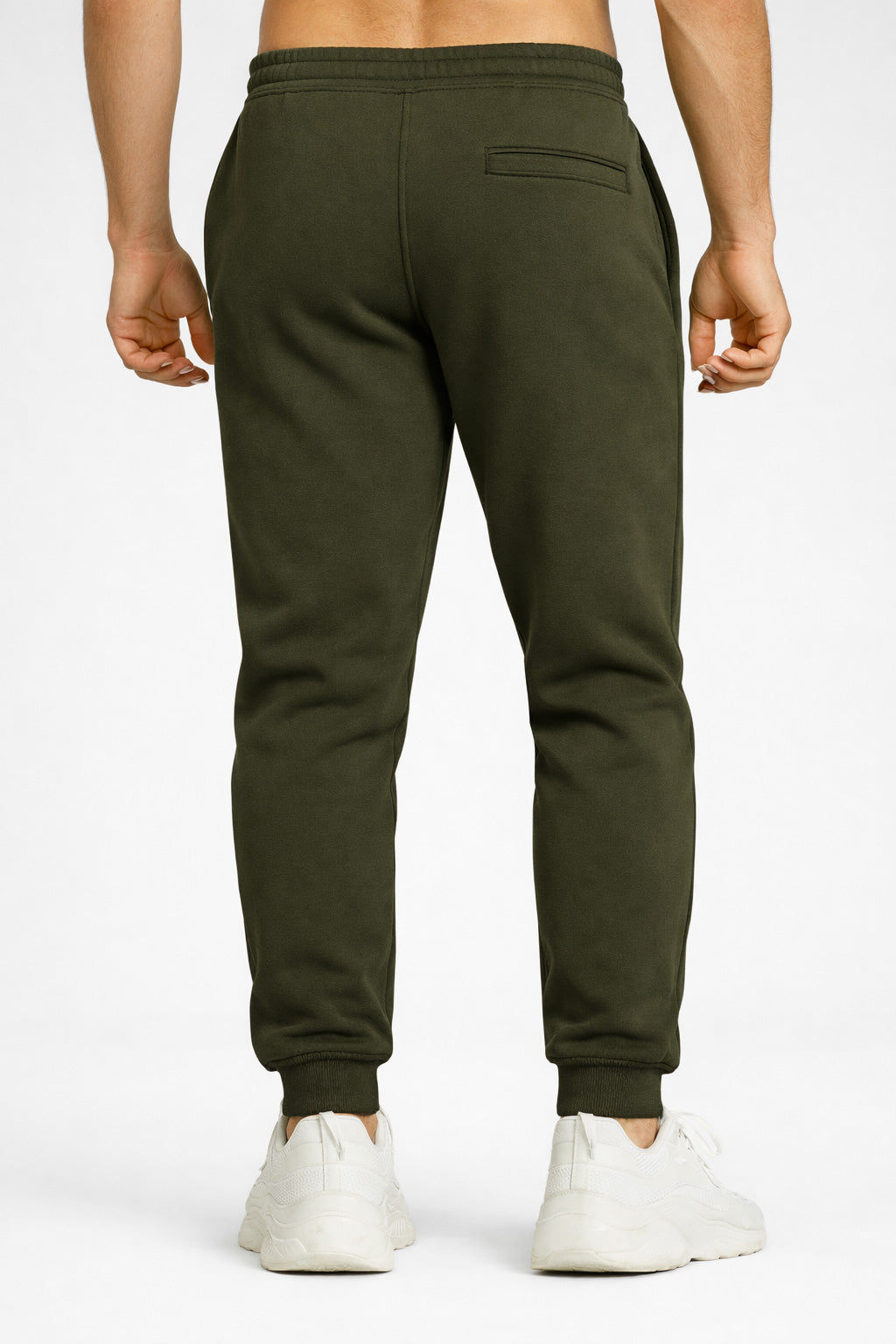 Spodnie dresowe joggery męskie khaki Zion SOFT PRO