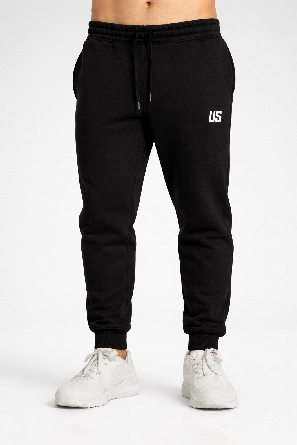 Spodnie dresowe joggery męskie czarne Zion SOFT PRO