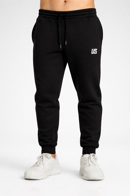Spodnie dresowe joggery męskie czarne Zion SOFT PRO