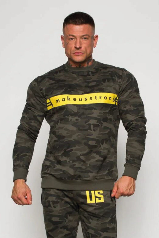 Bluza dresowa męska z logo moro Nashville