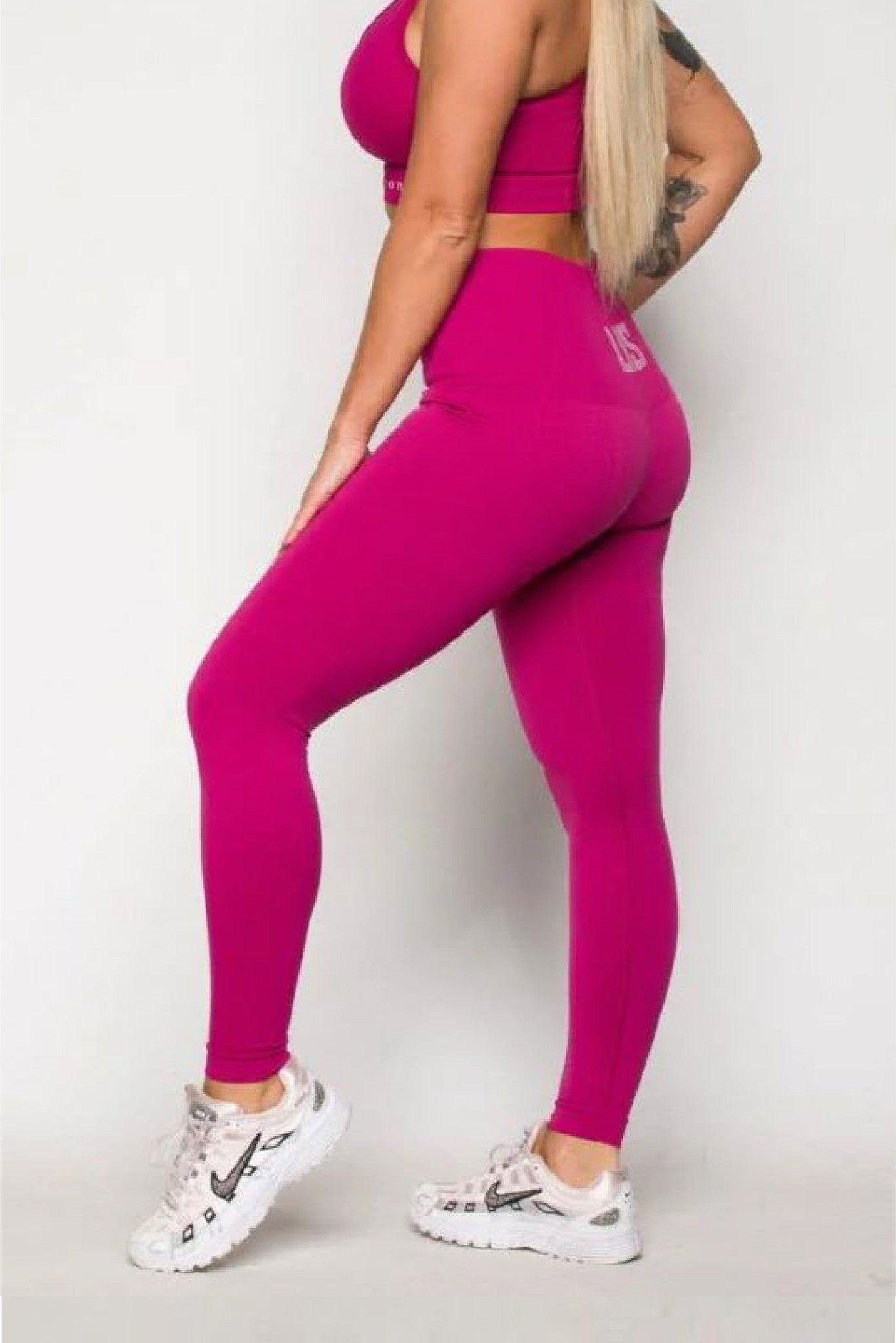 Los Angeles fuchsia seamless leggings