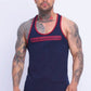 Tank Top El Campo granatowy