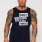 Special Forces Two tank top navy blue