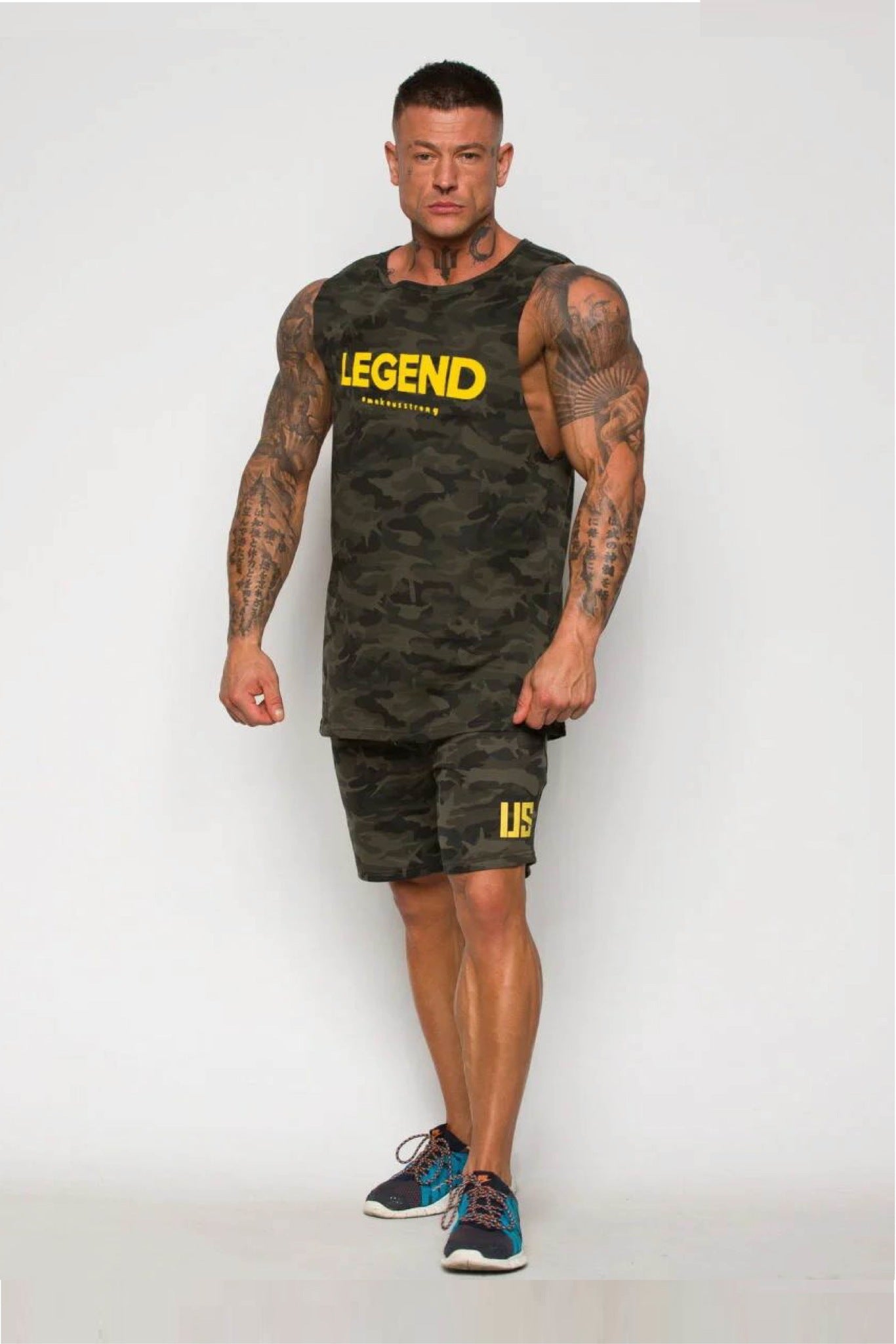 Legend Two camo tank top