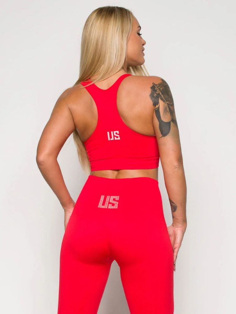 Top Charlotte czerwony
